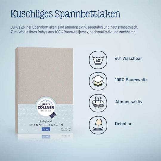 Spannbetttuch Taube