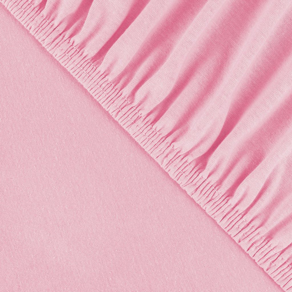 Spannbetttuch Rosa