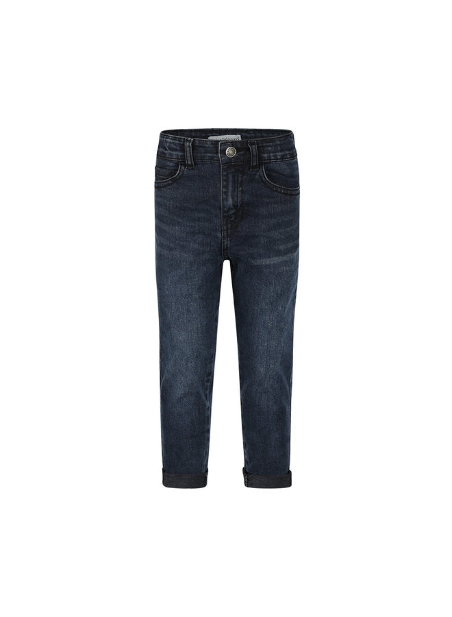 Jeanshose: dunkel blau
