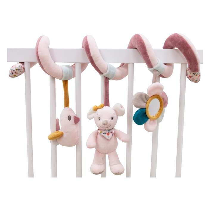 Kinderwagenschlange Maus: rosa