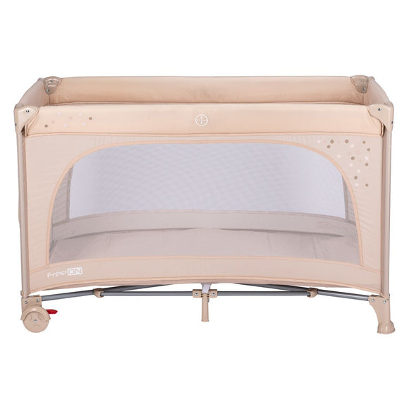 Reisebett beige,Punkte (Neuware)