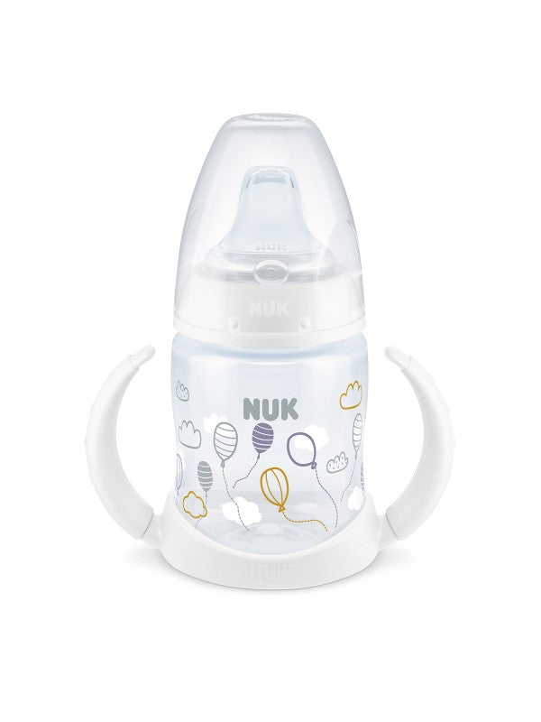 Trinkflasche mit Griff 150 ml weiß