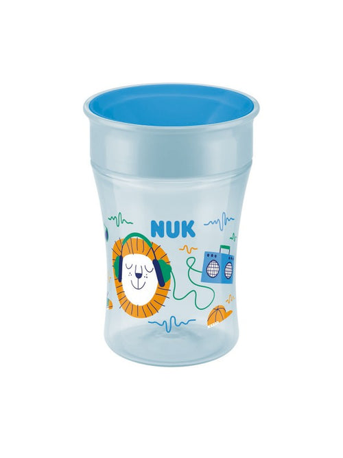 360° Trinkflasche 230 ml blau,Löwe (Neuware)