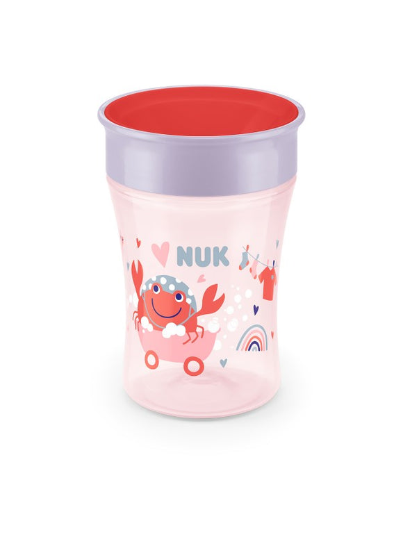 360° Trinkflasche 230 ml rot,Krebs (Neuware)