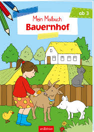 Mein dickes Malbuch: Bauernhof