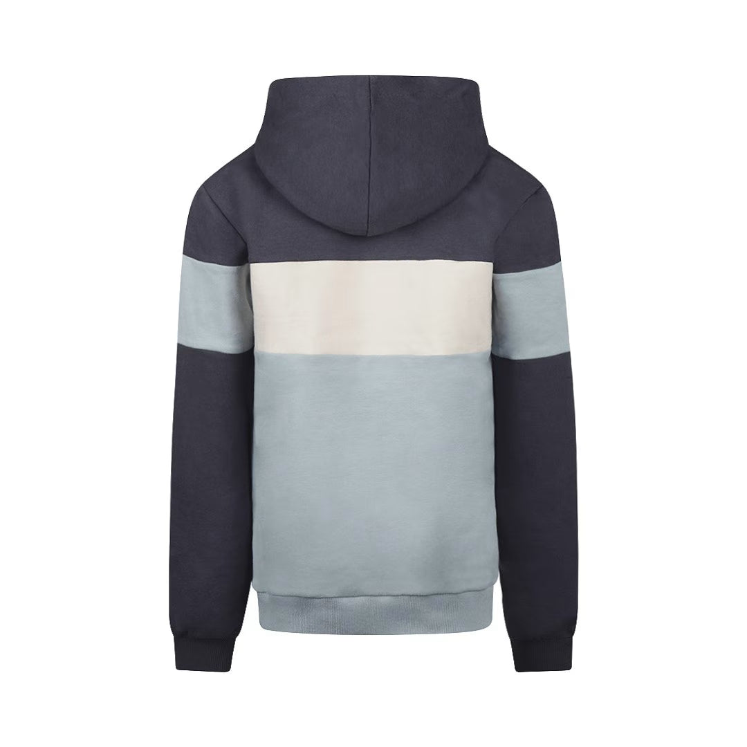 Sweatpullover: blau,Beige