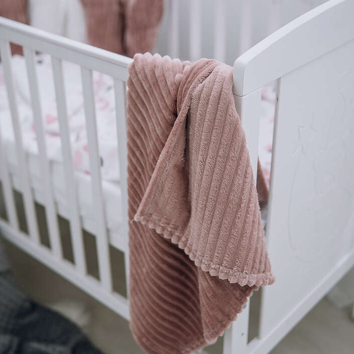 Kuscheldecke: rosa