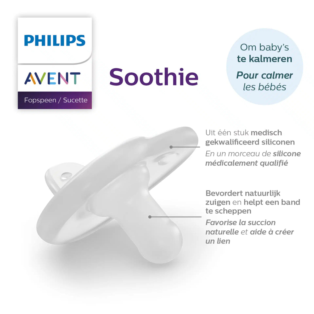 Avent Schnuller: rosa 0-6 Monate