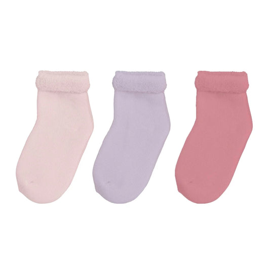 Socken 0/6 Monate rosa,lila