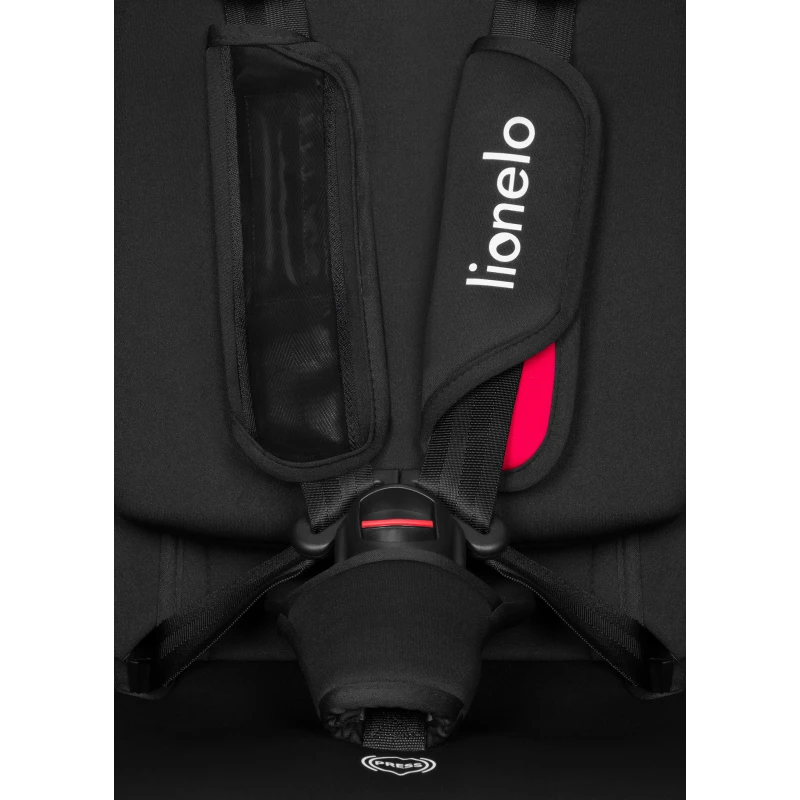 Autositz ohne Isofix: schwarz,rot