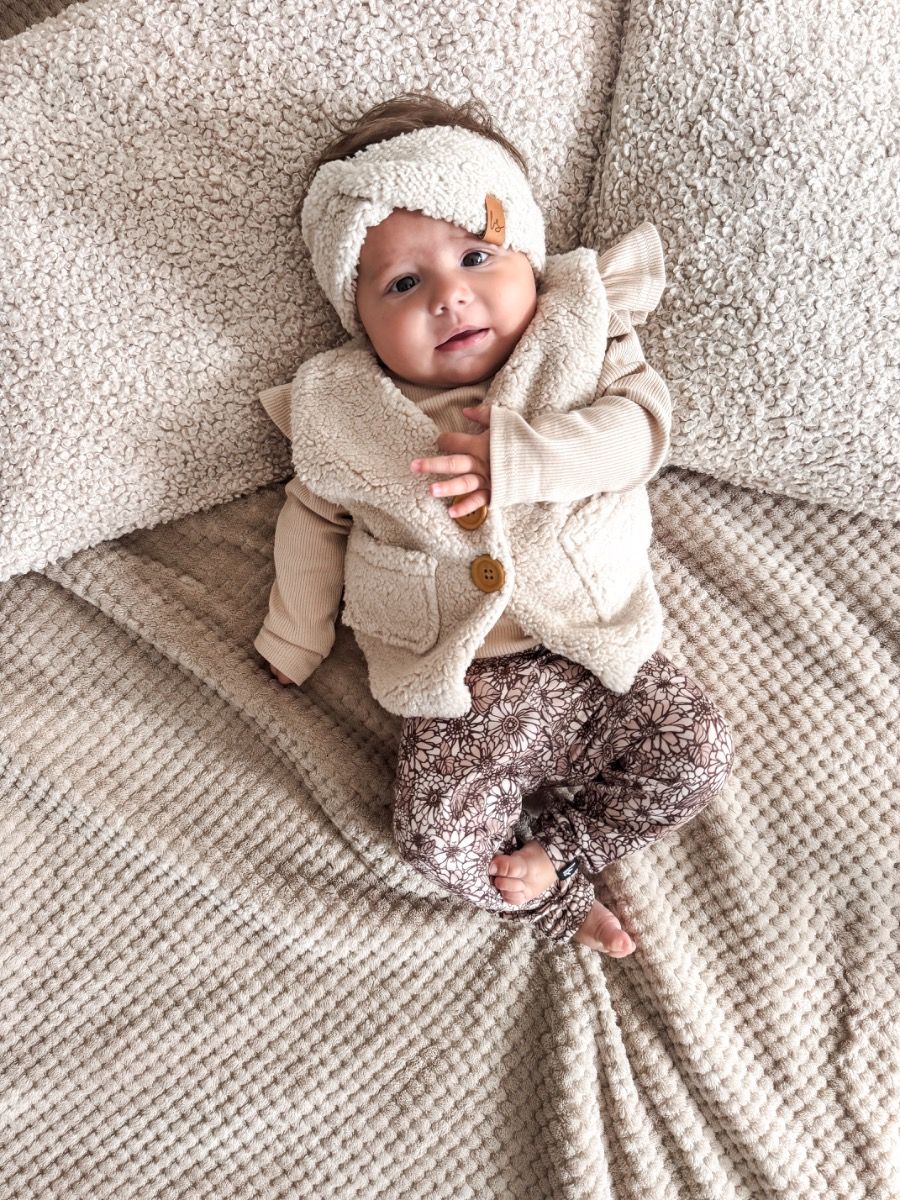 Leggings: braun,Blume reserviert für Geburtsliste #412239