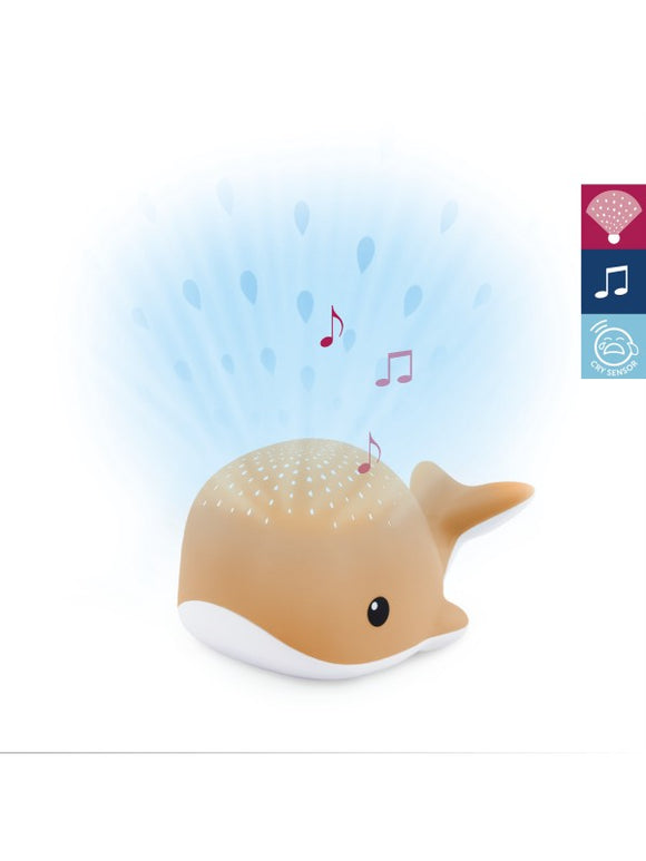 Nachtlicht Wal mit Musik (Neuware)